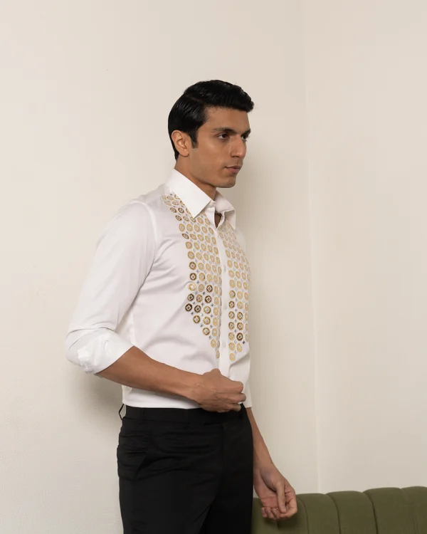 GOLD FOIL SHIRT - Image 2